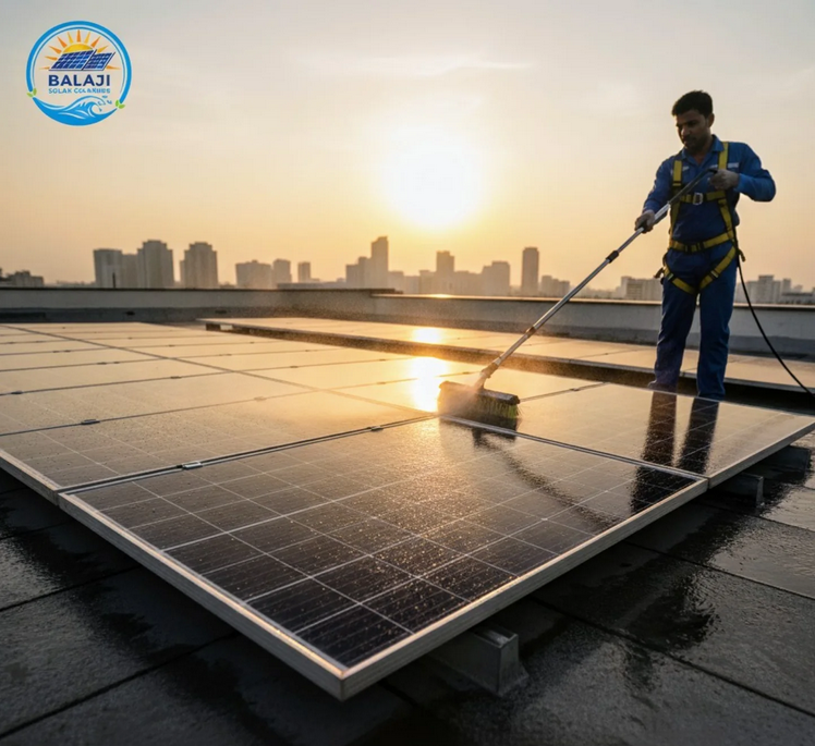 Balaji Solar Cleaners Cover Banner